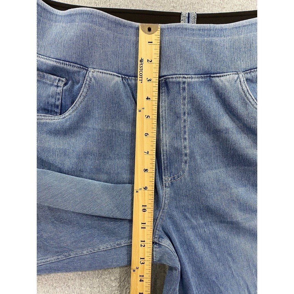 Halara Flex Baggy Wide Leg Jeans Womens XL Pants High Waisted Pockets Pull On - Picture 3 of 8